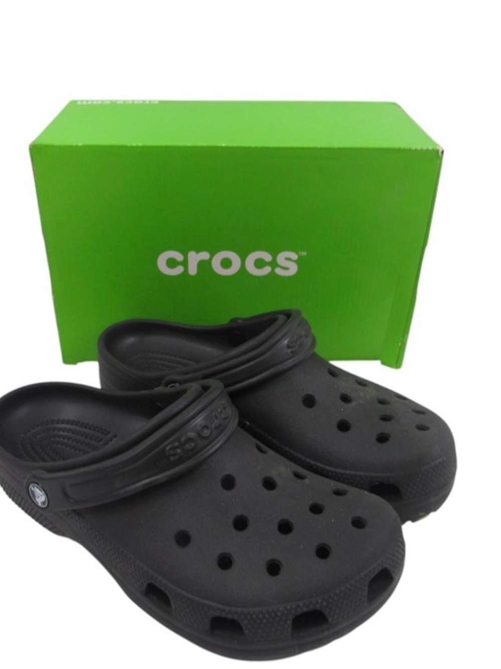 Crocs Classic Clog Black, Size: M6/W8 (Unisex)